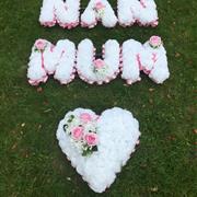 Silk flower HIRE, Mum, Nan package 