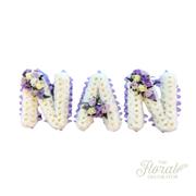 Nan 3 letter Lilac tribute (Massed)