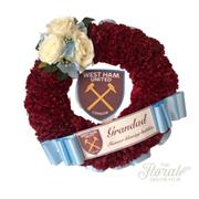 West Ham Emblem Wreath